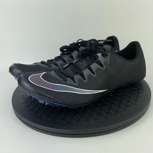 Nike Zoom Superfly Elite Track & Field Spikes Black 835996-002 Men's Size 12